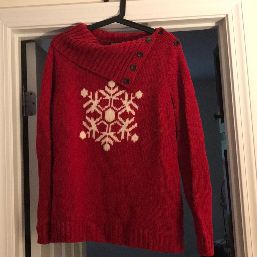 Talbots Snowflake Sweater ❄️